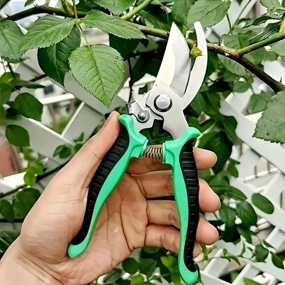 Durable Garden Pruning Shears With Stainless Steel Blades & Ergonomic Design For - Picture 3 of 5